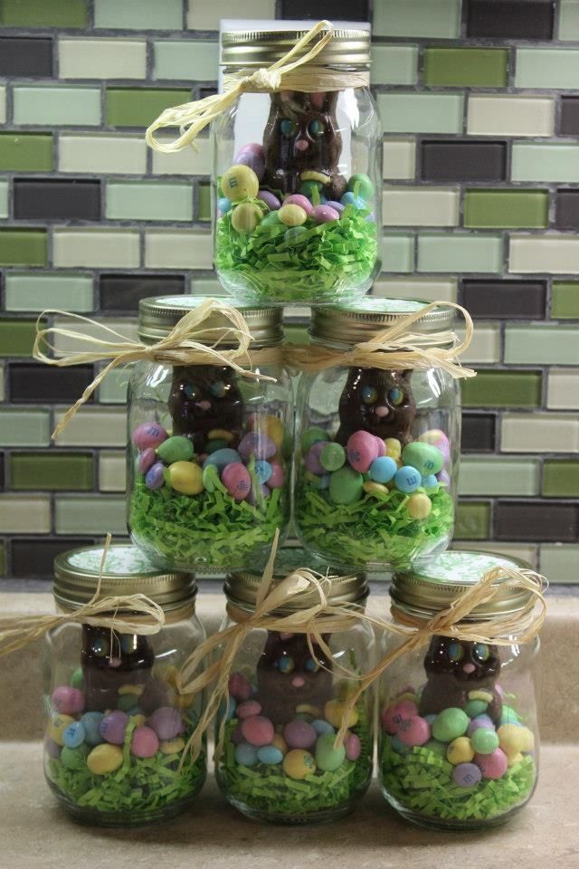 Easter Candy Jars