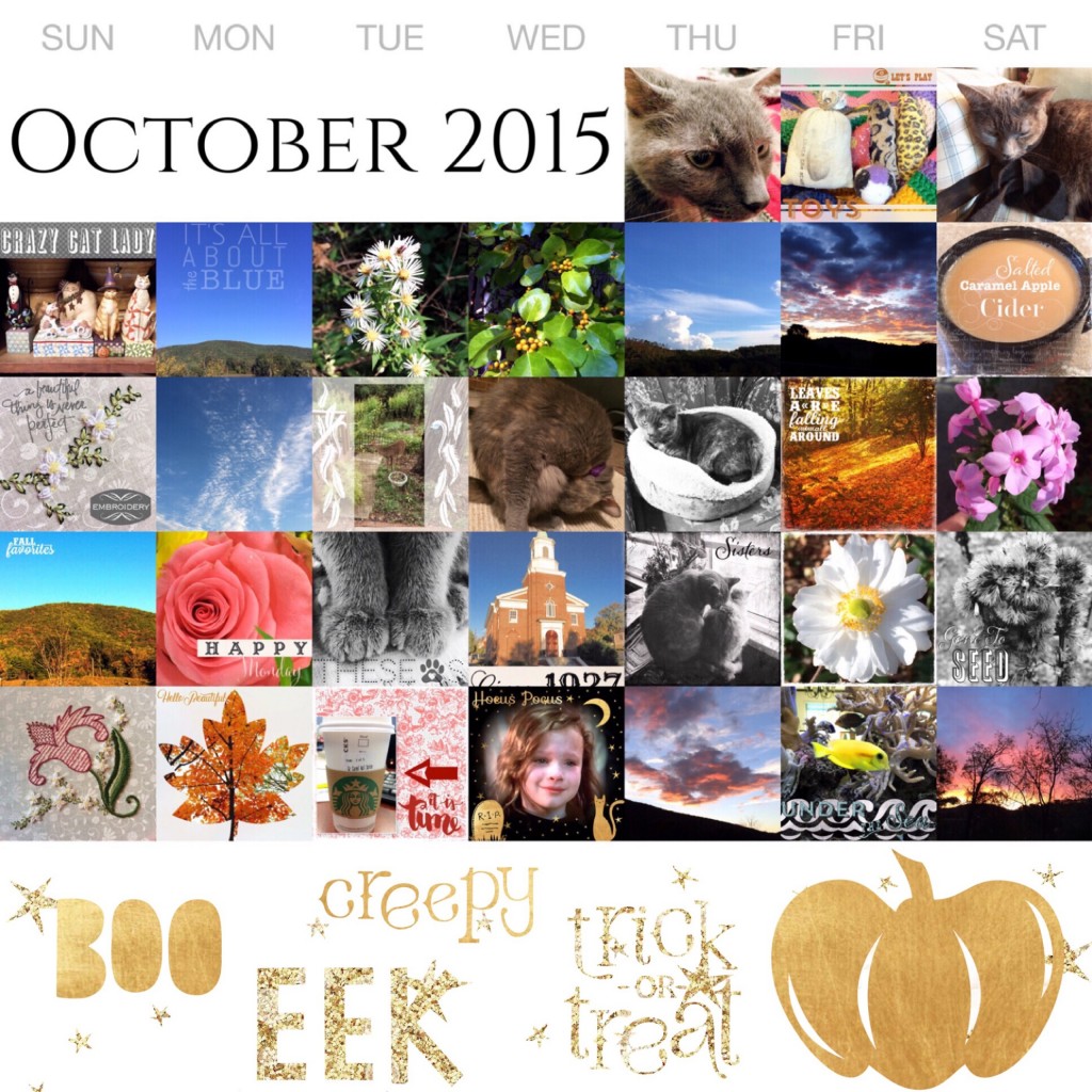 October 2015 Project Life 365 on threelittlekittens.com/blog